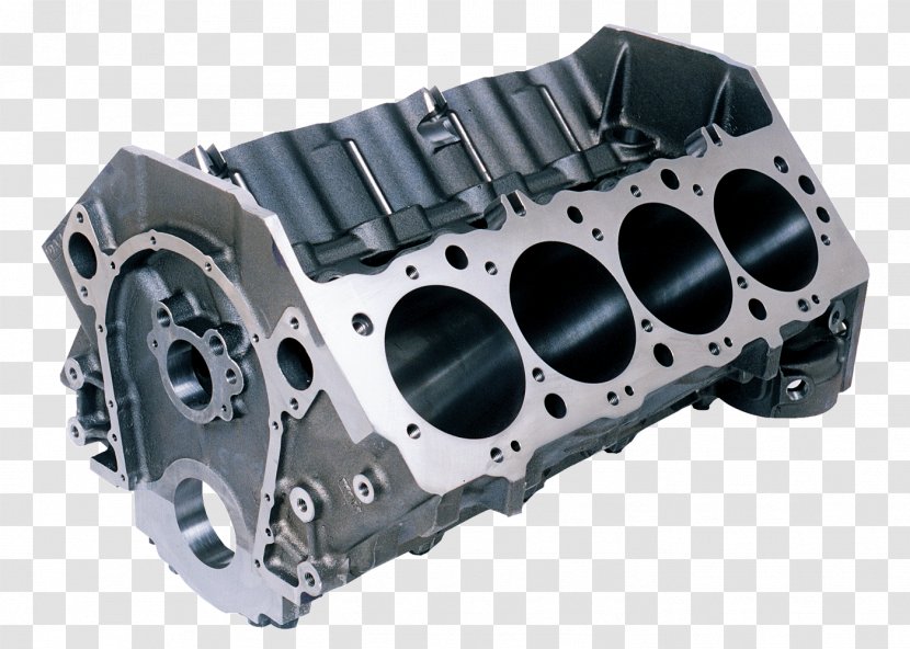Chevrolet Big-Block Engine Car Cylinder Block - Marine Steam - Single Transparent PNG