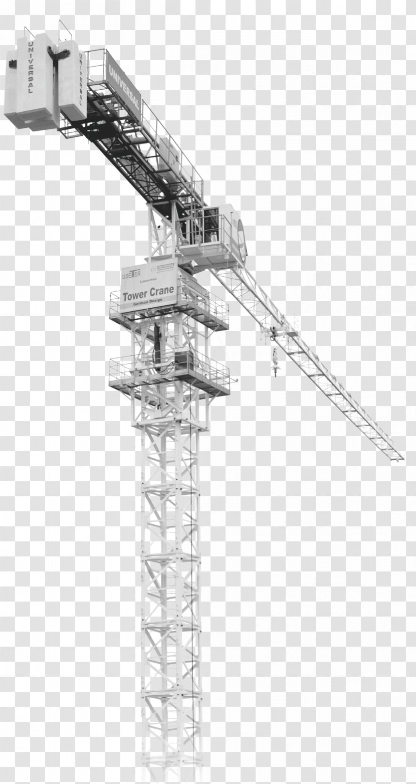 Mobile Crane Machine Cần Trục Tháp Potain Transparent PNG