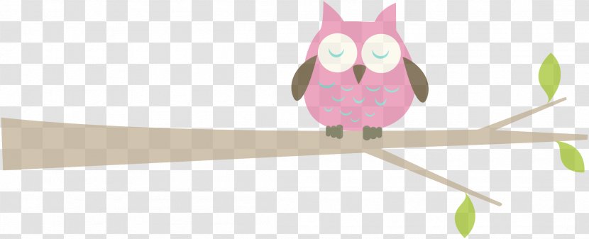 Owl Bird Of Prey Pink Clip Art - Screech Beak Transparent PNG