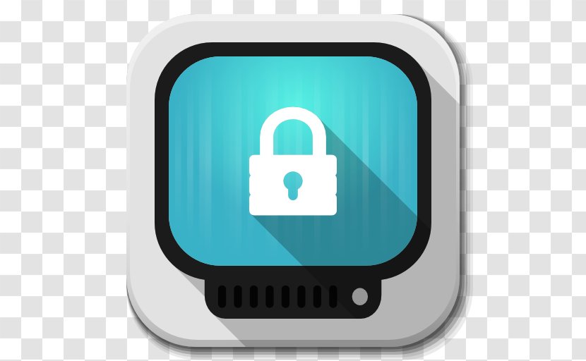 Blue Brand Multimedia Font - Computer - Apps Lock Transparent PNG