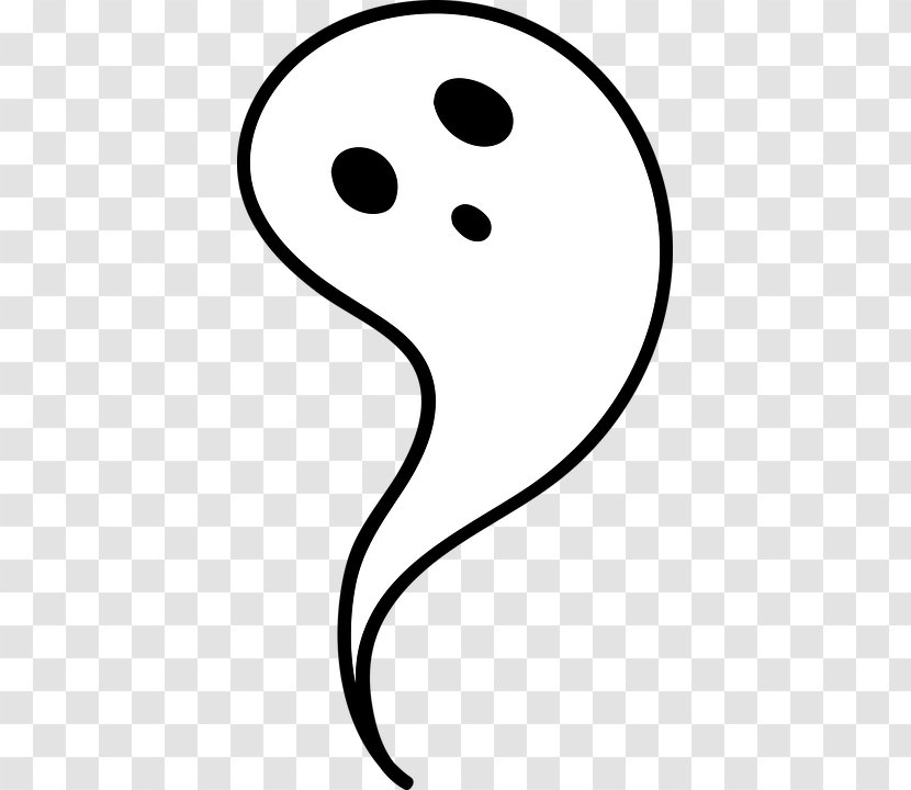 Clip Art Openclipart Spirit Image - Line - Ghost Transparent PNG