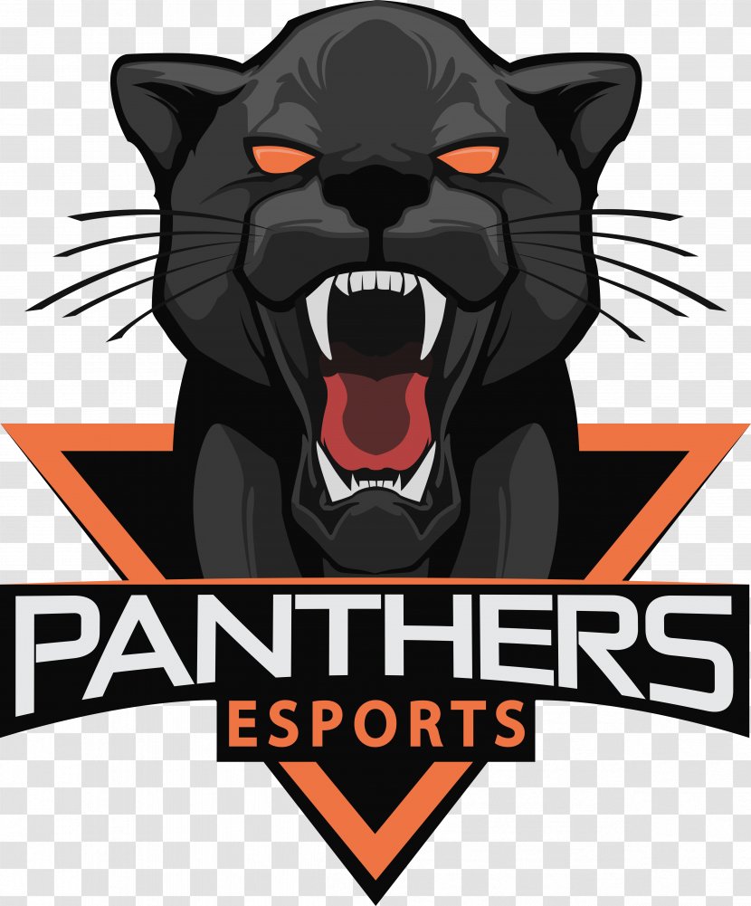 Counter-Strike: Global Offensive Logo Whiskers Electronic Sports - Small To Medium Sized Cats - Black Panther Animal Transparent PNG