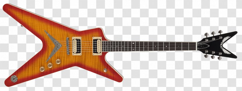 Dean ML Guitars Musical Instruments Razorback - Tree - Sunburst Transparent PNG