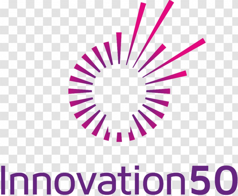 Logo Brand Font Innovation Pink M - Innovative Forward Transparent PNG