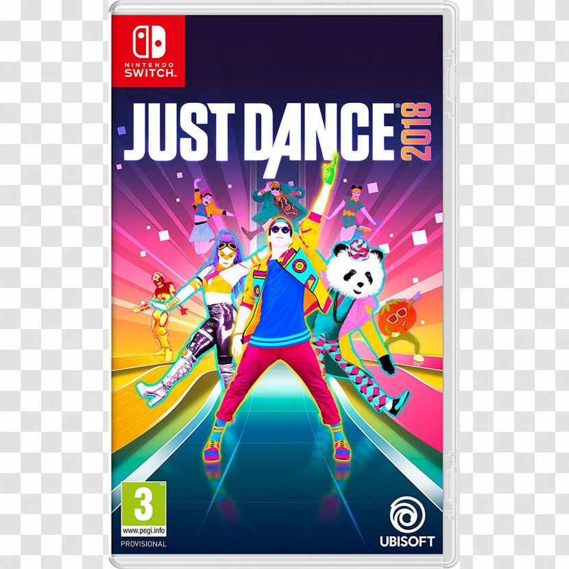 Nintendo Switch Just Dance 2018 Super Mario Odyssey Video Game - Software Transparent PNG