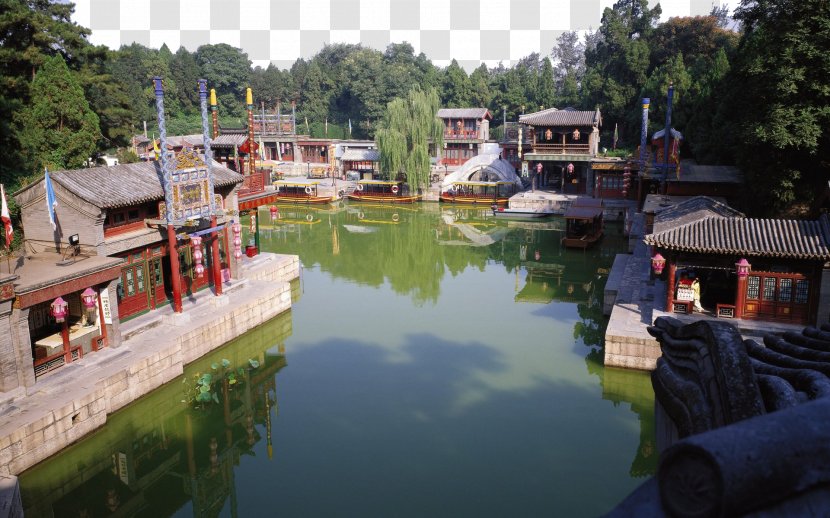 Summer Palace Suzhou Building Travel - Water Transportation - Beijing Five Landscape Transparent PNG