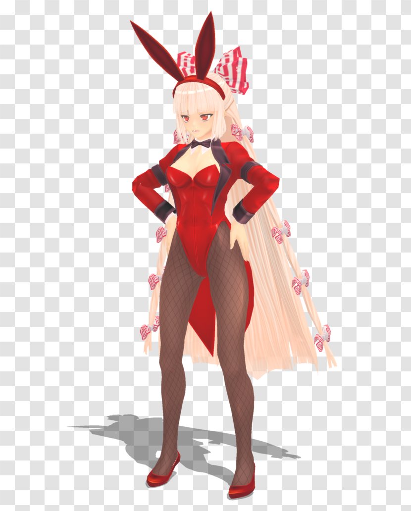 Costume Design Character - Snow Bunny Transparent PNG