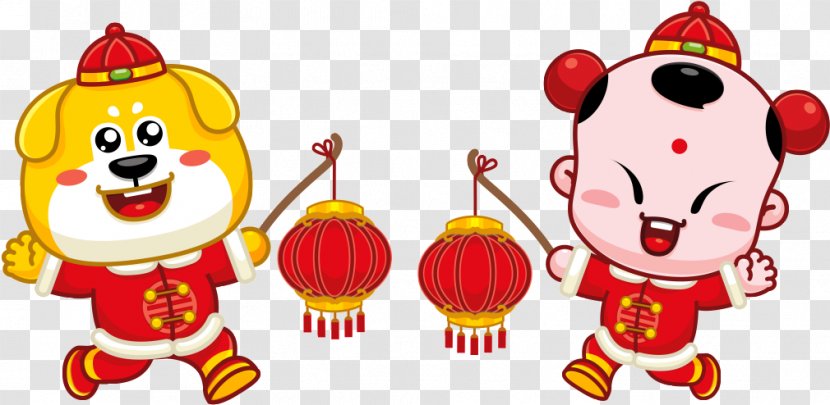 Chinese New Year Red Background - Drawing - Toy Baby Toys Transparent PNG