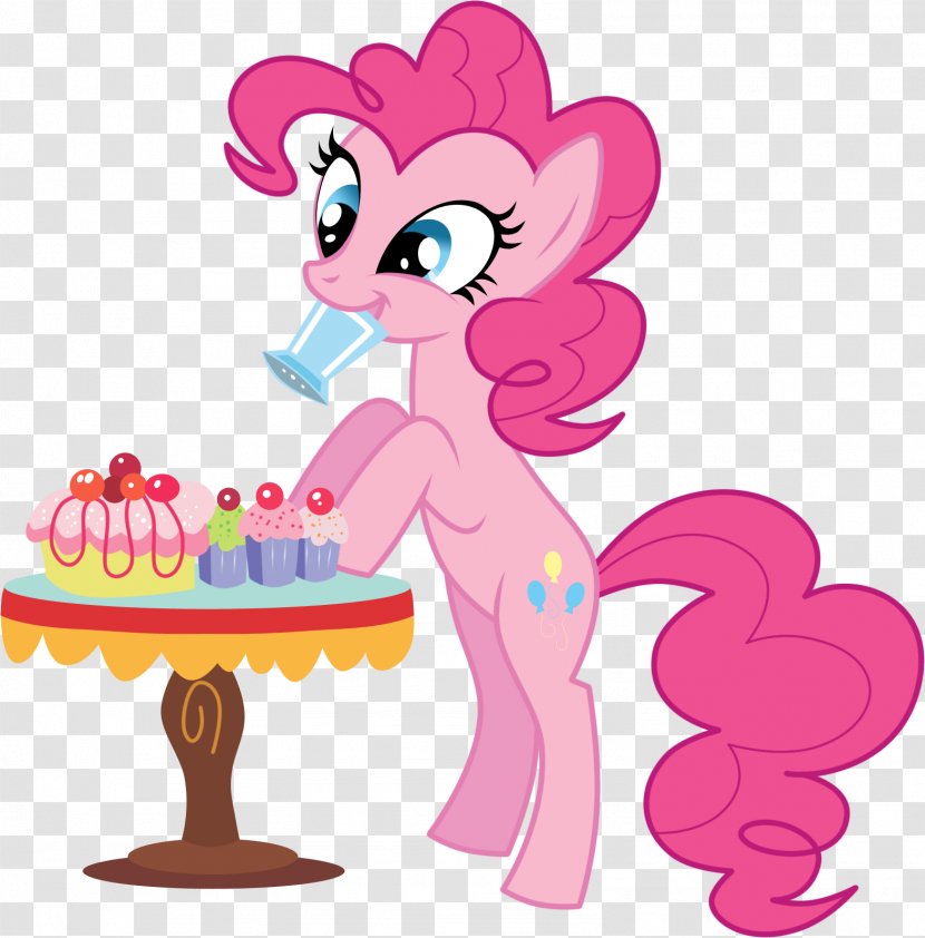 Pinkie Pie Pony Horse Character - Heart - Sprinkles Transparent PNG