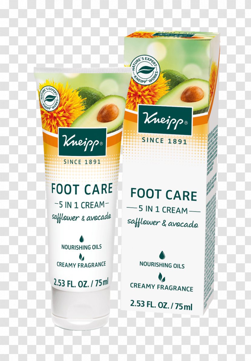 Cream Lotion Sunscreen Foot Avocado - Prunus Dulcis Transparent PNG