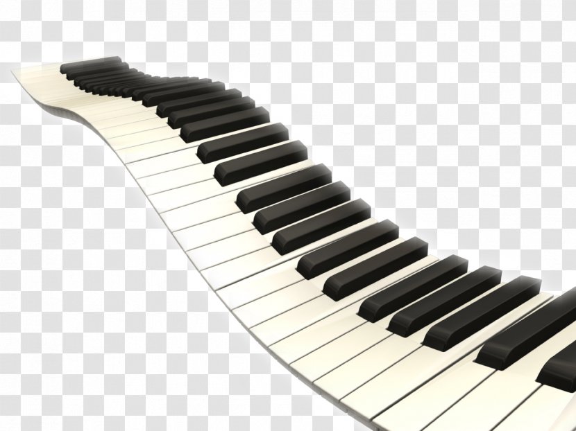 Piano Musical Keyboard Clip Art - Heart Transparent PNG