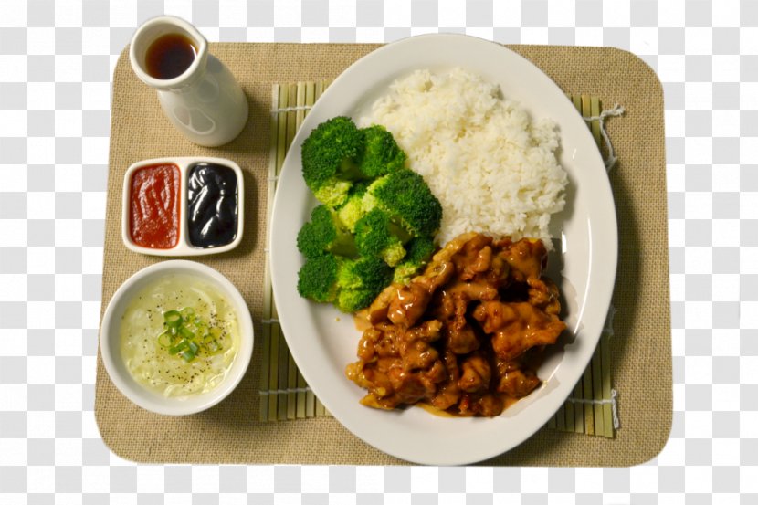 Karaage Plate Lunch Indian Cuisine Cooked Rice - Breakfast Transparent PNG