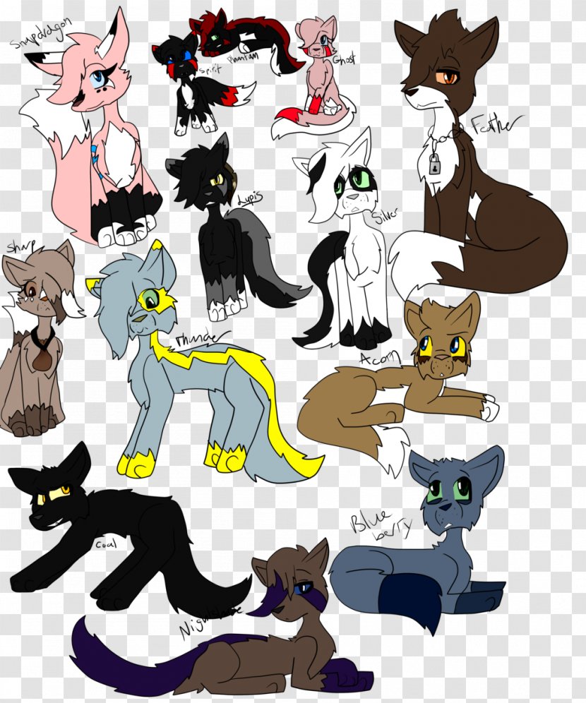 Kitten Dog Cat Horse - Canidae Transparent PNG