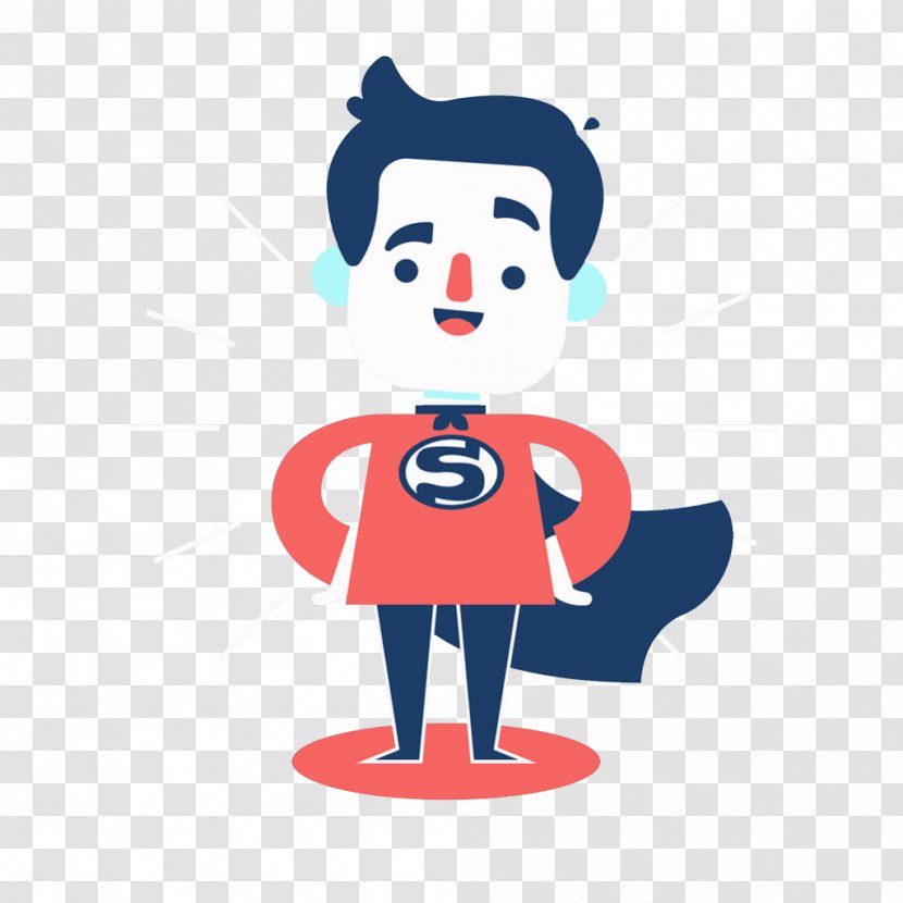 Clark Kent - Company - Hand-painted Superman Transparent PNG