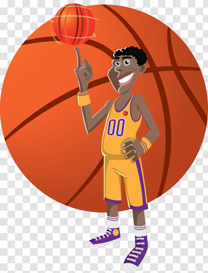 Basketball Cartoon Clip Art - Material - Cliparts Transparent PNG