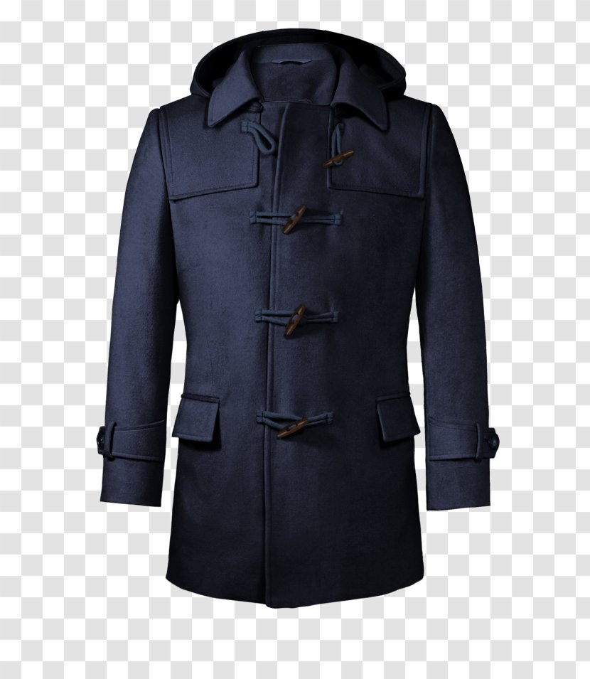 Overcoat Frock Coat Wool Clothing - Fur - Blue Transparent PNG