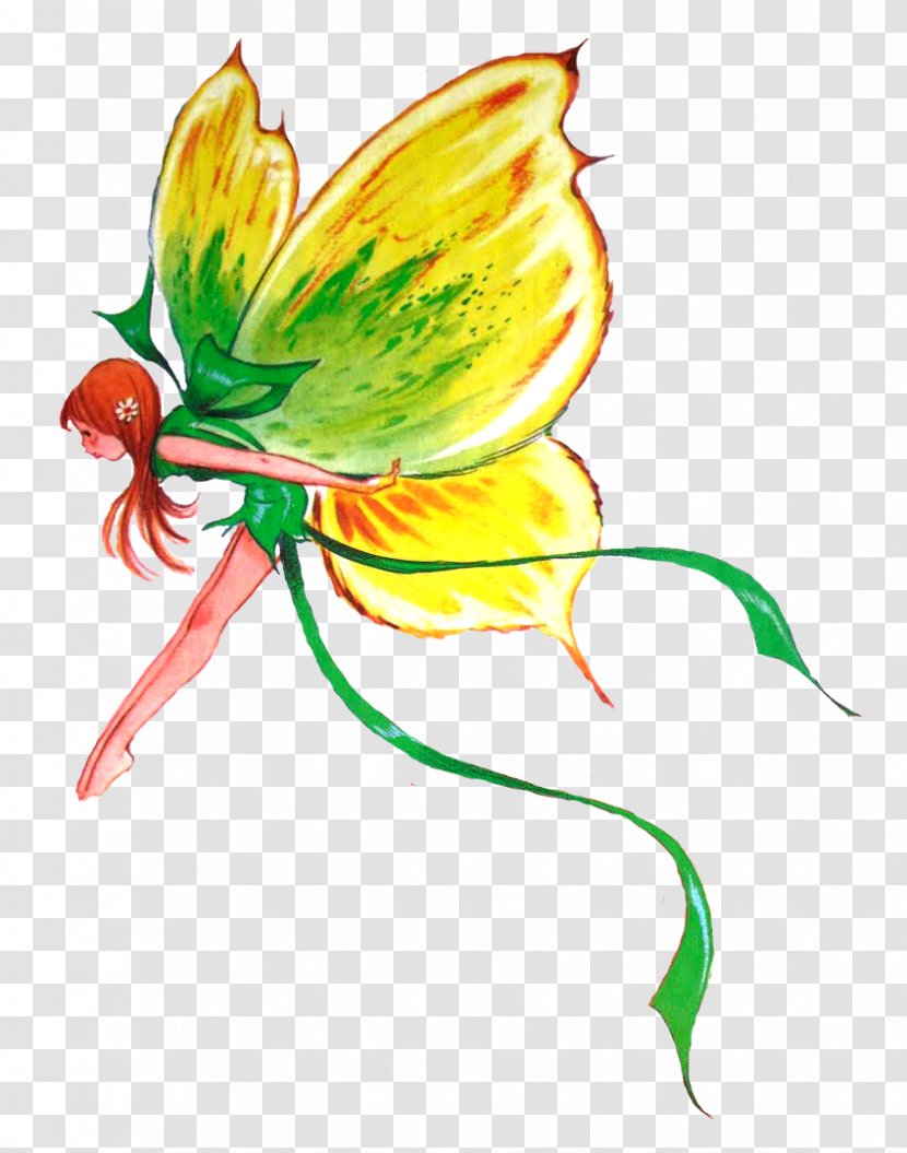 Fairy Child Painting Drawing Clip Art - Butterfly Transparent PNG