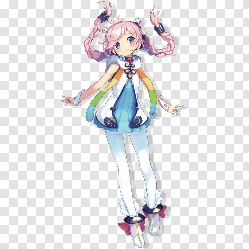 Vocaloid 3 Rana Model Sheet - Cartoon - Art Training Course Transparent PNG