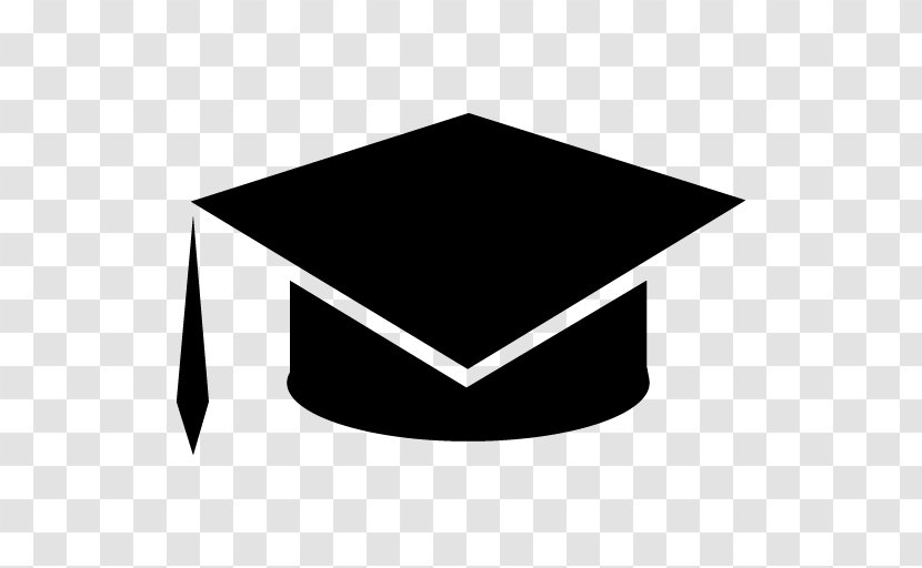 Graduation Ceremony Student - Black And White Transparent PNG