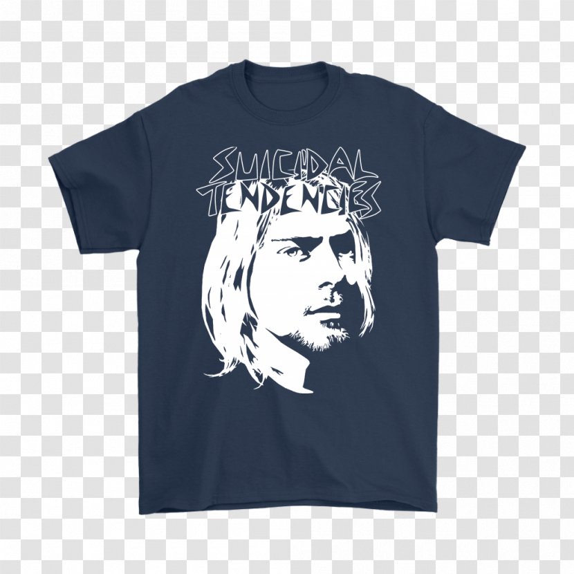 Suicide Of Kurt Cobain T-shirt Nirvana Art - Cartoon Transparent PNG