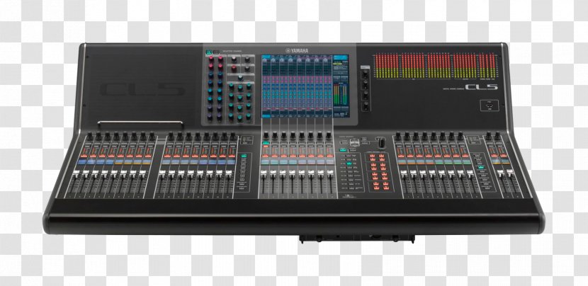 Audio Mixers Digital Mixing Console Yamaha CL5 Sound Reinforcement System Live - Nvx 155 Transparent PNG