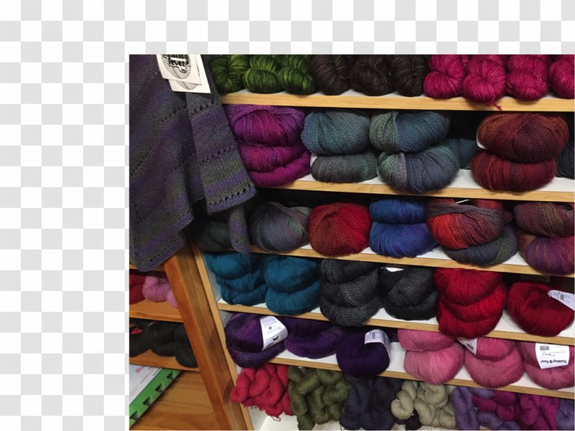 Sebastopol Yarnitudes Textile Knitting - Magenta - Yarn Transparent PNG
