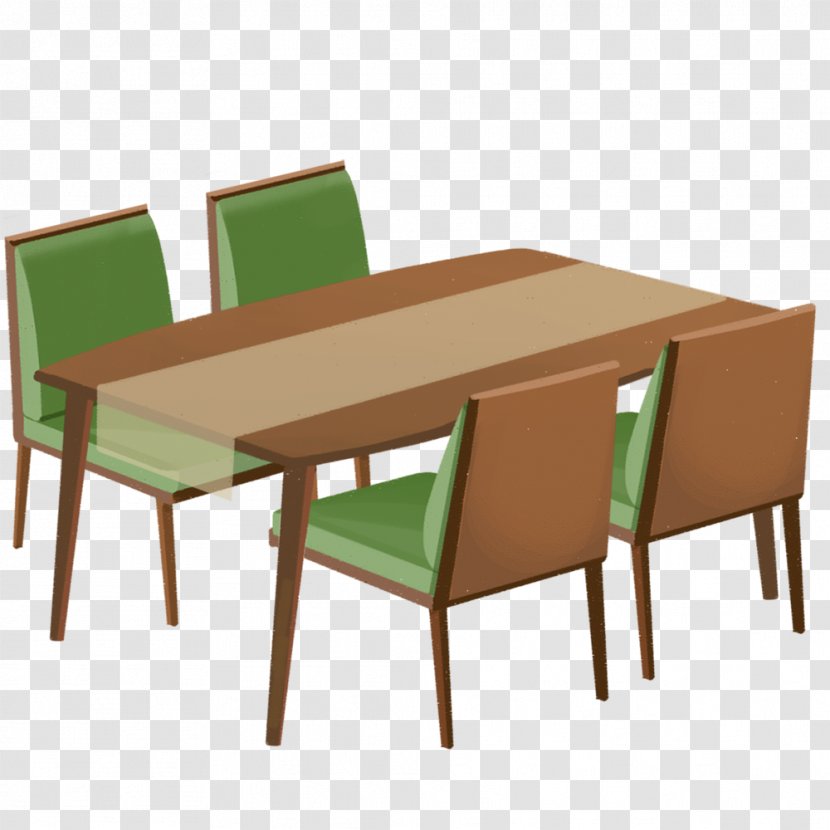 Table Chair Furniture Dining Room - Recycling - Clean Transparent PNG
