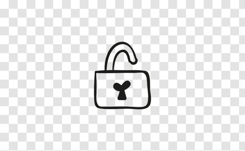Unlock - Rectangle - Symbol Transparent PNG
