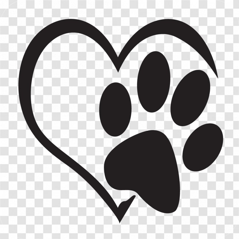 Dog Paper Cat Paw Decal - Cuteness Transparent PNG