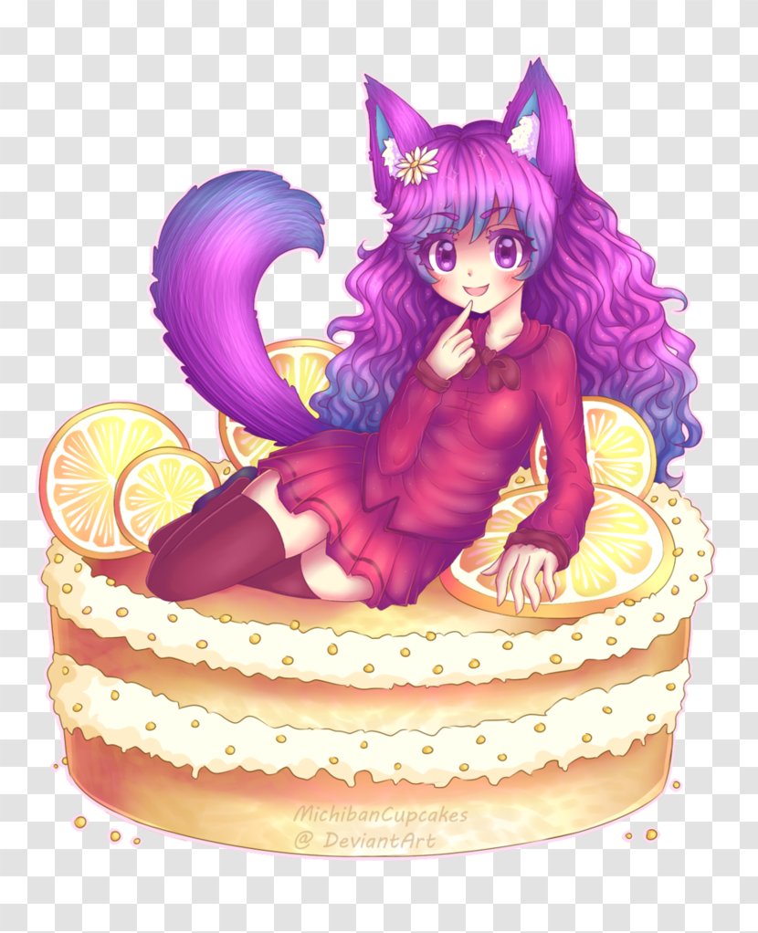 DeviantArt Torte Birthday Cake Decorating - Fictional Character - Happy Lemon Transparent PNG