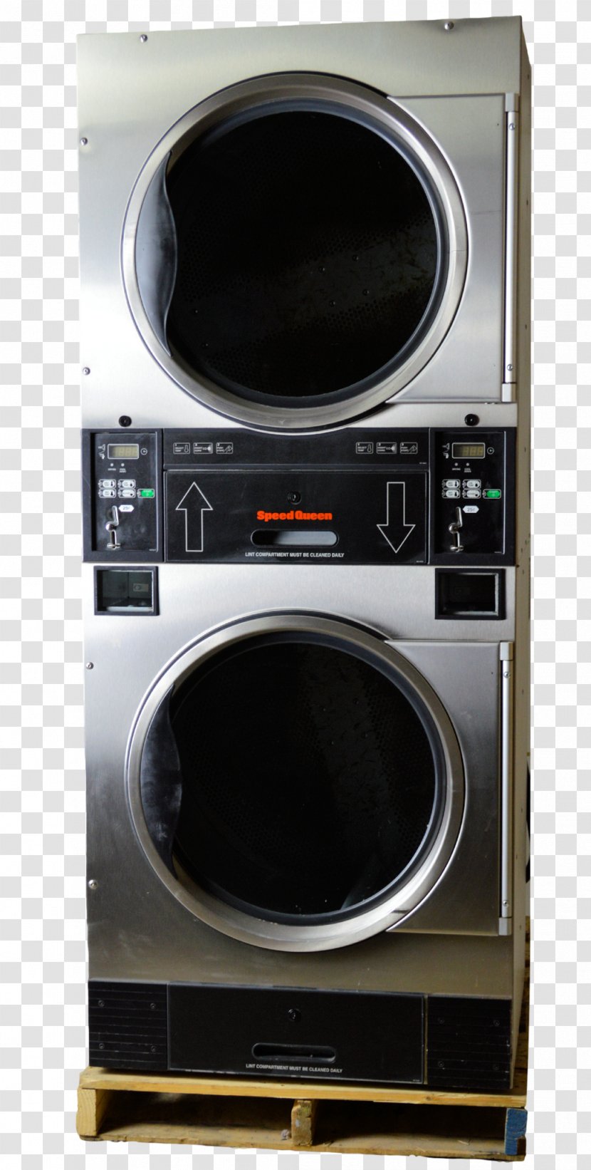 Clothes Dryer Laundry Washing Machines Speed Queen Combo Washer - Coin - Technology Transparent PNG