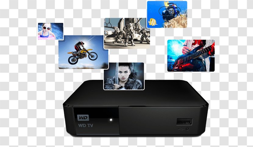 WD TV Multimedia Digital Media Player Video - Electronics - H264mpeg4 Avc Transparent PNG