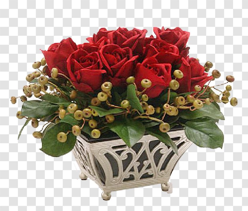Garden Roses Flower Bouquet Birthday Clip Art - Floristry Transparent PNG