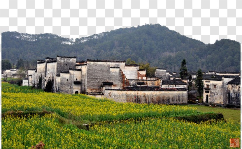 Architecture Of Jiangxi Dali Jiangnan Wallpaper - Landscape - Town Two Transparent PNG