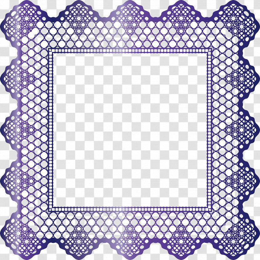 Square Lace Transparent PNG