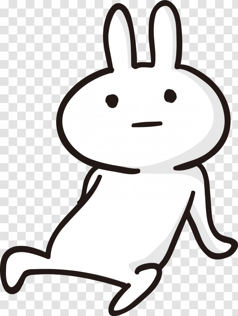 Rabbit No Doubt Photography - Black And White Transparent PNG