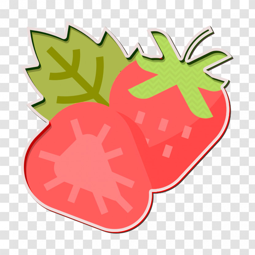 Strawberry Icon Fruit Icon Healthy Food Icon Transparent PNG
