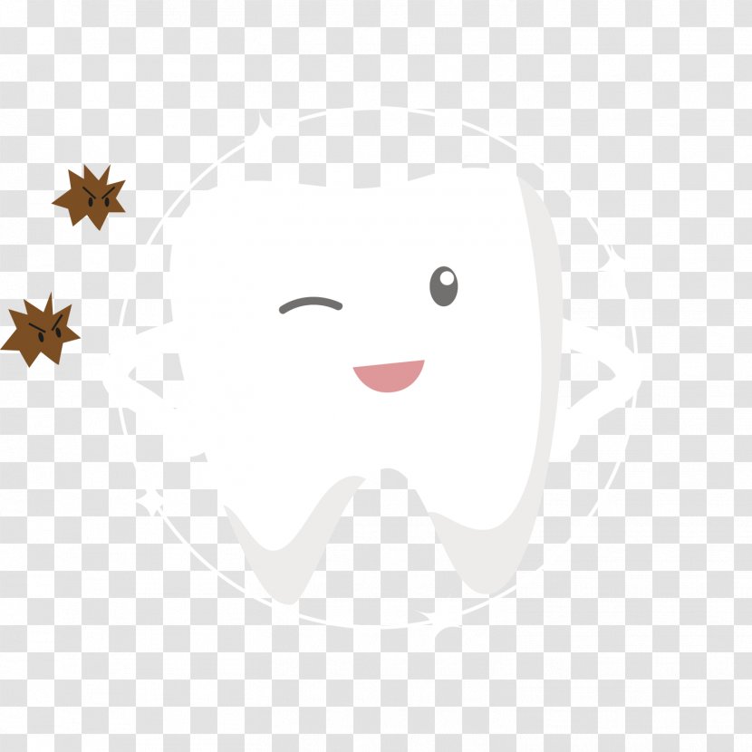 Smile Tooth - Frame - Vector White Teeth Smiling Face Transparent PNG