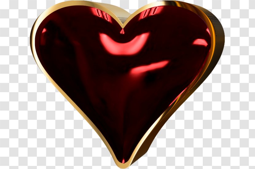 Love Maroon - Heart - Design Transparent PNG