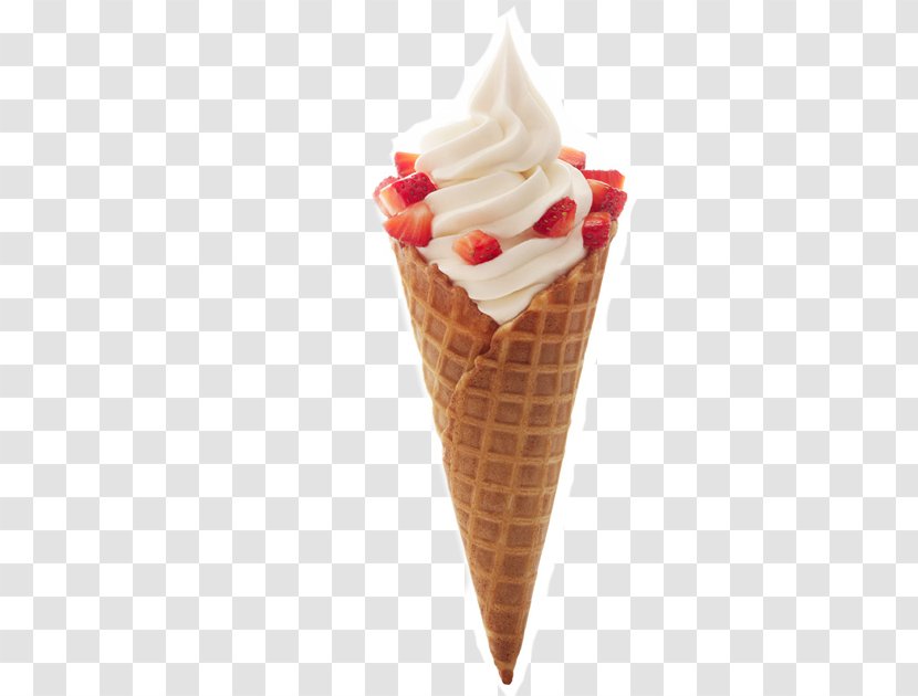 Ice Cream Cones Frozen Yogurt Pinkberry Waffle Transparent PNG