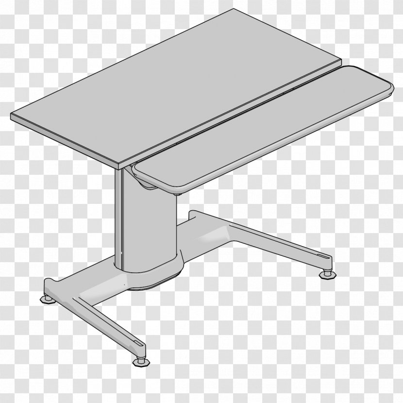 Table Line Desk Angle - Furniture - Park Bench Transparent PNG