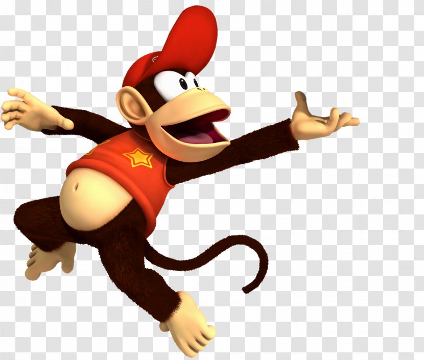 Donkey Kong 64 Mario Hoops 3-on-3 Super Sluggers Diddy - Wii Transparent PNG