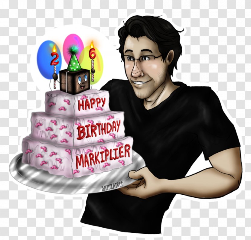 Markiplier Birthday Wish Fan Art - Happiness - Happy Transparent PNG