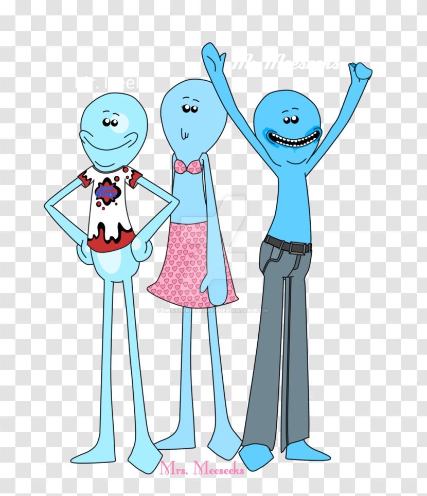 Meeseeks And Destroy Rick Sanchez Clip Art Illustration Drawing - Turquoise Transparent PNG