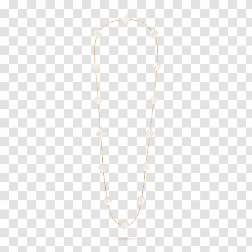 Necklace Earring Jewellery Van Cleef & Arpels Charms Pendants - Silver Transparent PNG