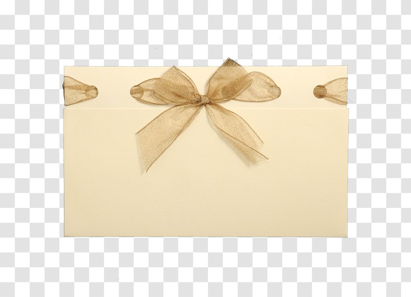 Ribbon - Beige Transparent PNG