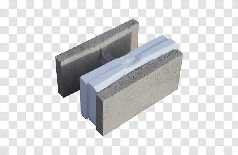 Concrete Masonry Unit Insulating Form Building Insulation R-value - Industry - Brick Transparent PNG