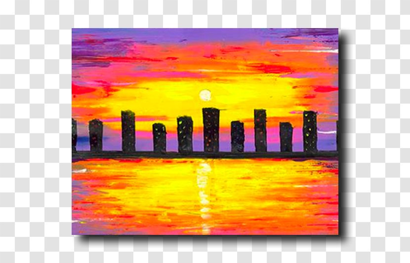 Canvas Print Painting Gallery Wrap Art Transparent PNG