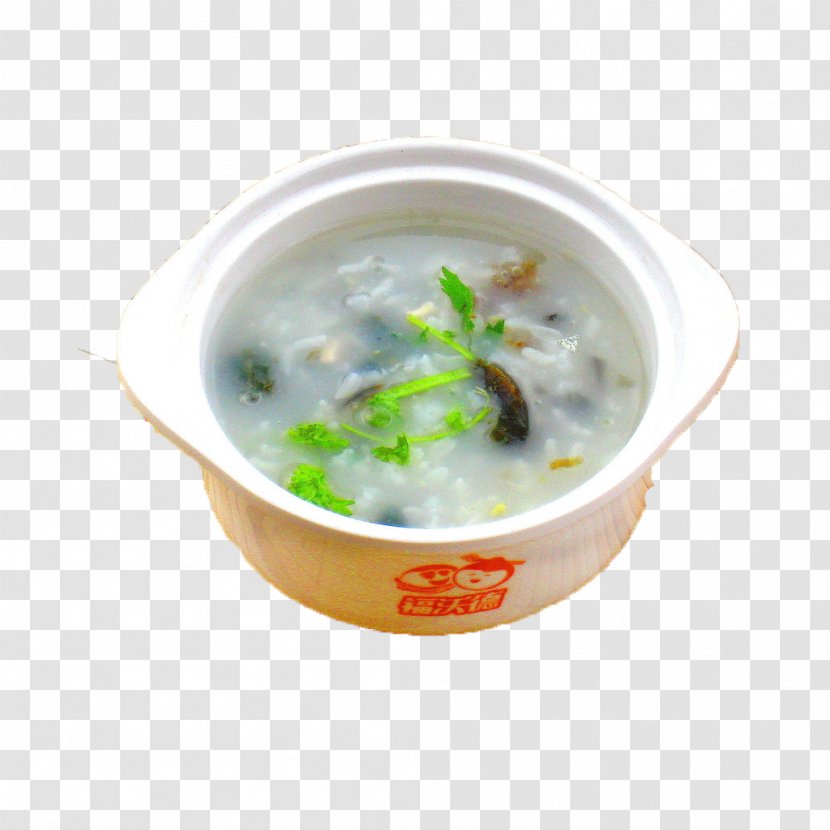 Congee Breakfast Seafood Chinese Cuisine Hot Pot - Vegetarian Food Transparent PNG