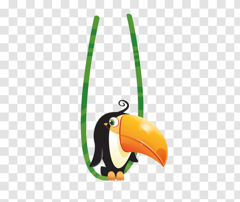 Wall Decal Sticker Bird Room - Adhesive - Toucan Transparent PNG